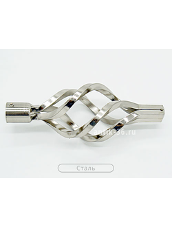 Ареззо вытянутый, ажурный наконечник для карнизов