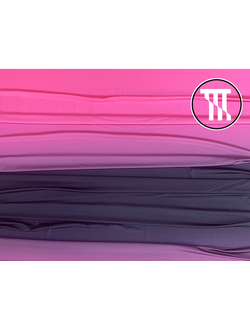 Бифлекс глянец градиент, цв. Розовый + Черничный (прямой)
