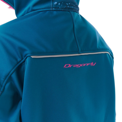 Куртка-анорак женская сноубордическая DF UKTUS Woman Dark Ocean-Pink 800240-438