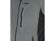 Куртка флисовая "СИРИУС-Актив" серая отделка черная