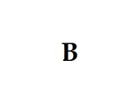 B