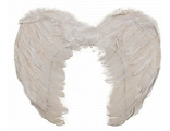 Крылья ангела белые 45 см
