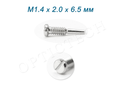 Винт М1.4*2.0*6.5 мм для флекса серебро (100шт)