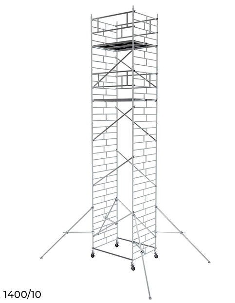 Вышка модульная алюминиевая 1400/10