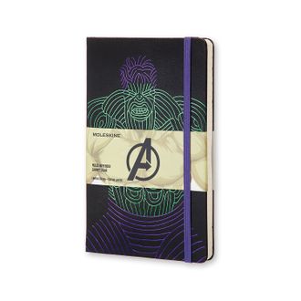 Записная книжка Moleskine The Avengers Hulk (Large) в линейку