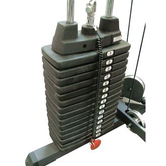 Весовой стек 136 кг ОПЦИЯ для тренажера (20 ПЛАШЕК PP15) SP300