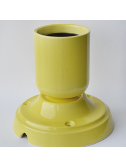 Точечный керамический светильник спот S1 Yellow