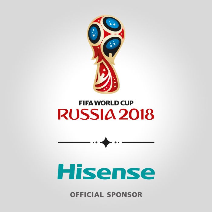 Hisense - официальный спонсор Чемпионата мира по футболу 2018 года