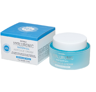 Giinsu Крем с Гиалуроновой к-той Hyaluronic Waterfull Ampoule Cream 10%. 65 мл. 291538