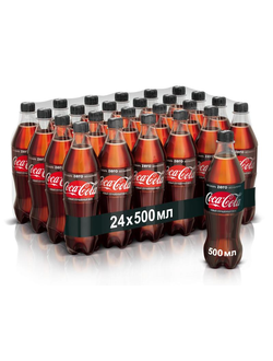 Напиток Coca-Cola Zero газированный 0.5 л
