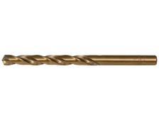 Сверло спиральное ВИЗ с цилиндрическим хвостовиком средней серии класс А, легировано кобальтом, сталь Р6М5К5, ГОСТ 10902