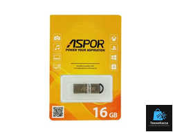 USB-флешка Aspor PK-TG116 16G USB 2.0 (металл)