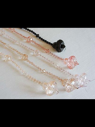 Арт. 2009-49. Нить декоративная из акриловых бусин