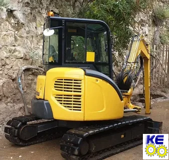 22M-54-24731 Cтекло правое заднее KOMATSU PC-55MR