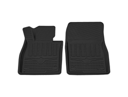Коврик салонный резиновый (черный) для Mazda 3 (13-19) (передний ряд сидений) (Борт 4см)