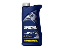 08047 Масло моторное MANNOL Special SAE 10W40 API SG/CD полусинтетическое 1 л.
