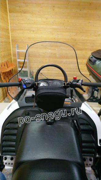 СУМКА НА РУЛЬ СНЕГОХОДА  Polaris WideTrack LX 500(550)