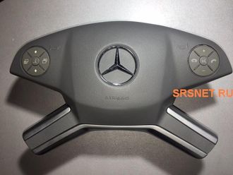 Восстановление внешнего вида (крышки) подушки безопасности водителя Mercedes-Benz ML