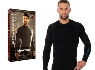 Футболка мужская  Brubeck Thermo Nilit Heat черный