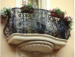 Кованые балконные ограждения перила