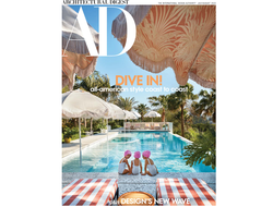 AD Magazine US Architectural Digest August 2022 Dive In! All-American Style Coast To Coast, Intpress