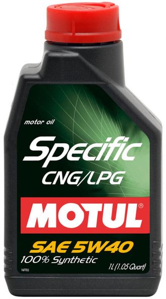 Масло моторное MOTUL SPECIFIC CNG/LPG 1 л. 5W-40 100% синт.