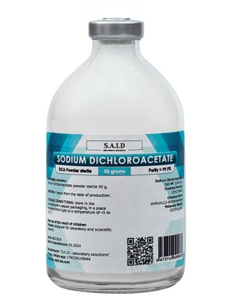 Дихлорацетат натрия (DCA) 50 грамм. Производство - S.A.I.D - laboratory solutions