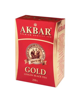 Чай Akbar Gold черный 250 г
