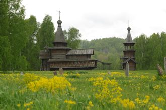 Экскурсия в АКАДЕМГОРОДОК+МУЗЕЙ АРХЕОЛОГИИ И ЭТНОГРАФИИ под открытым небом