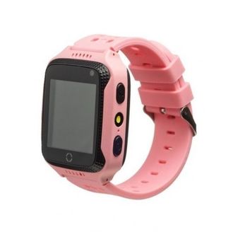 Детские часы Smart Baby Watch с GPS G100 T7 - розовые