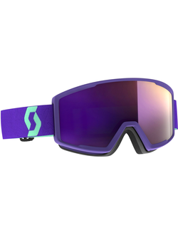Горнолыжные очки SCOTT Factor pro deep purple / enhancer purple chrome ES283567-5489316 для узкого лица