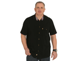 Рубашка трикотажная мужская большого размера Артикул: 2075/1 Размеры 60-62 цвет черный