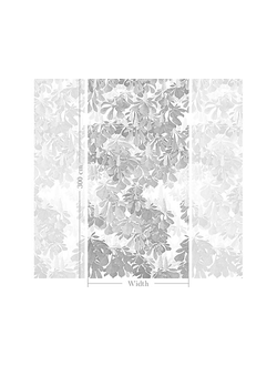 FA1117.  Печать на портьере-цветущий каштан