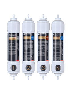 Новая Вода K684 Комплект быстросъемных картриджей (K871, K875, K877, K870) для фильтра Expert M312