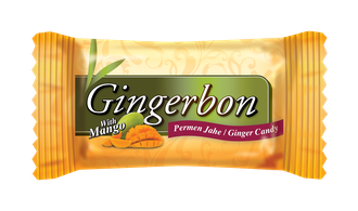 ИМБИРНЫЕ КОНФЕТЫ С МАНГО GINGERBON MANGO CANDY, 125 ГР