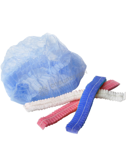 Шапочка-берет "Шарлотта", белая, голубая, розовая, зеленная 100шт