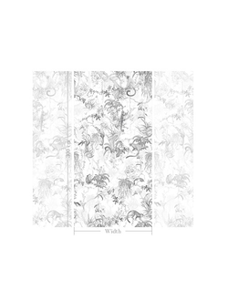 FA1959. Обезьянки в джунглях