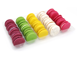 Пирожное «Macarons», 25г*25шт (коррекс). 100% миндальная мука