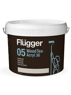 Краска Flügger 05 Wood Tex Acrylic Paint (Akrylmaling, 100 Aqua)