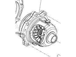 Дифференциал переднего редуктора Оригинал BRP 705401506 для BRP Can-Am (Differential Package-XMR)