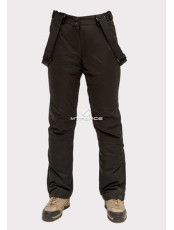 Горнолыжные брюки женские MTForce черные