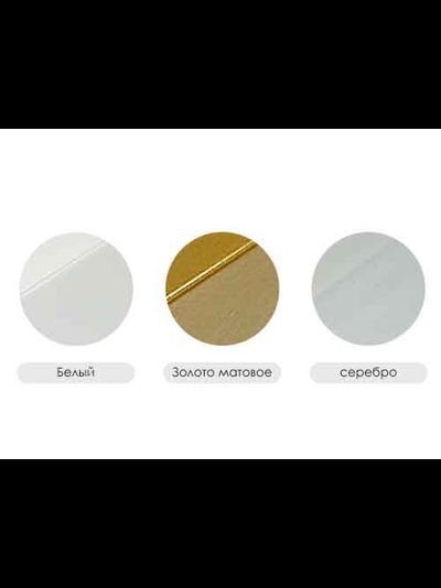 Профиль алюминиевый 012, квадратный для легких штор