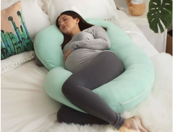 подушка для беременных формы G  с наволочкой поплин Сакура