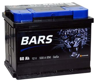 Автомобильный аккумулятор Bars 60 Ач о/п