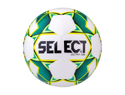 Мяч футбольный Select Ultra DB 810218, №5, белый/зеленый/желтый/черный