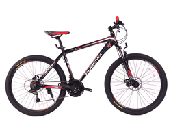 Велосипед Phoenix TK 1500, 26", черно-красный