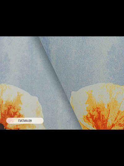 "Патиа", легкая ткань с крупным цветочным рисунком
