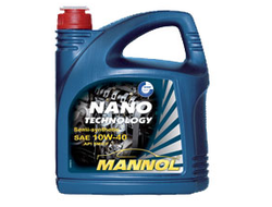 07991 Масло моторное MANNOL NANO TECHNOLGY SAE 10W40 полусинтетическое., 4 л.