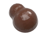 CW12057 Поликарбонатная форма для шоколада Double Bubble Facet Chocolate World, Бельгия
