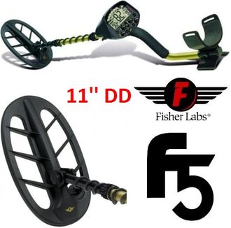 Fisher 5 с поисковой катушкой 11"DD Fisher 5 с поисковой катушкой 11"DD